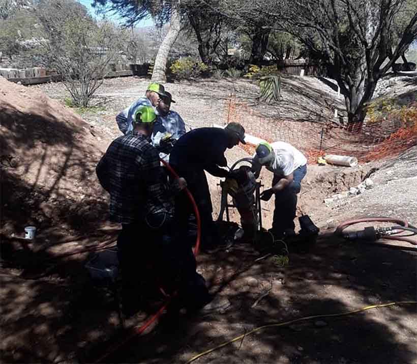 trenchless sewer repair in Tortolita, AZ.