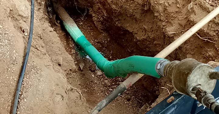 collapsed pipe for pipe lining Oro Valley, AZ